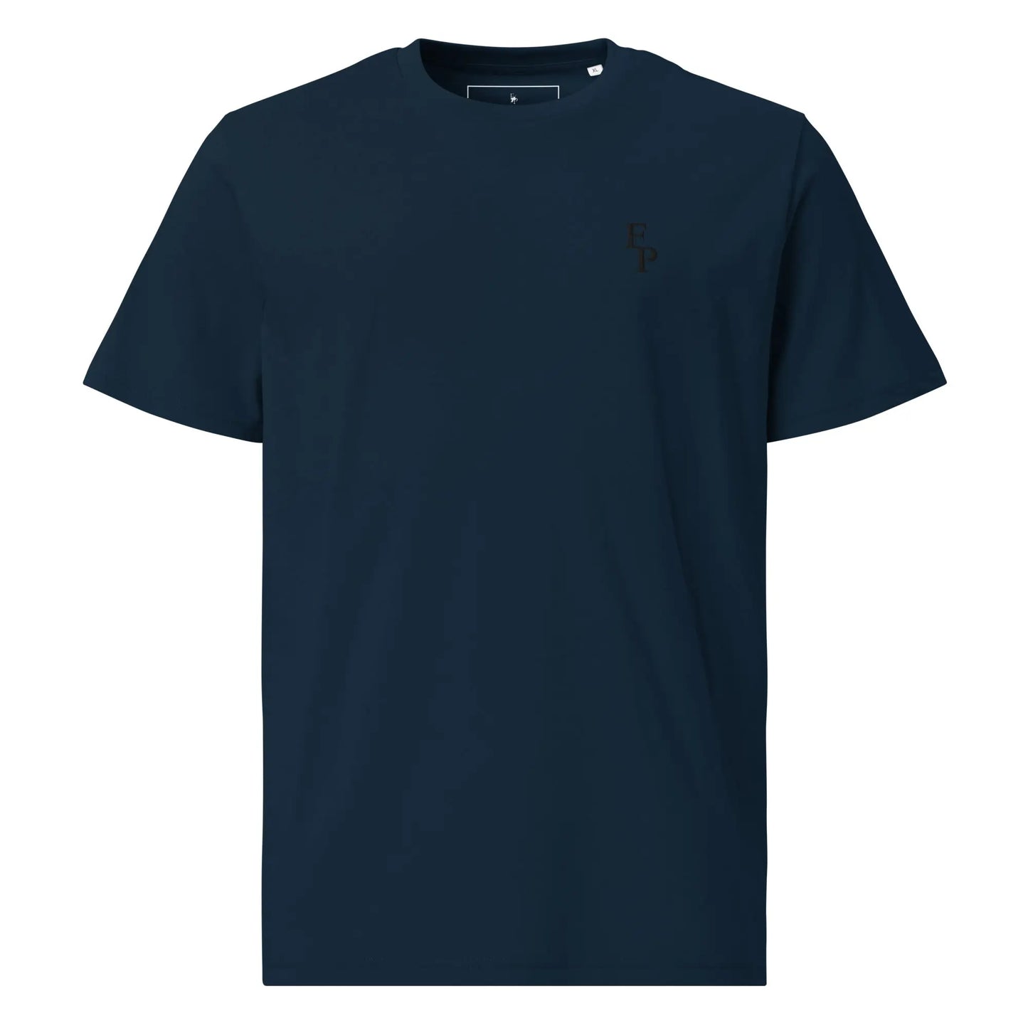 F&P Bio-Baumwolle-T-Shirt Schwarzes Logo F&P Clothing