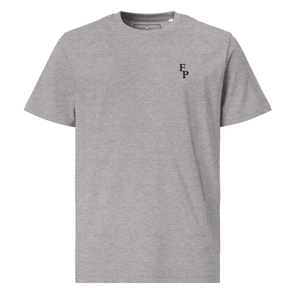 F&P Bio-Baumwolle-T-Shirt Schwarzes Logo F&P Clothing